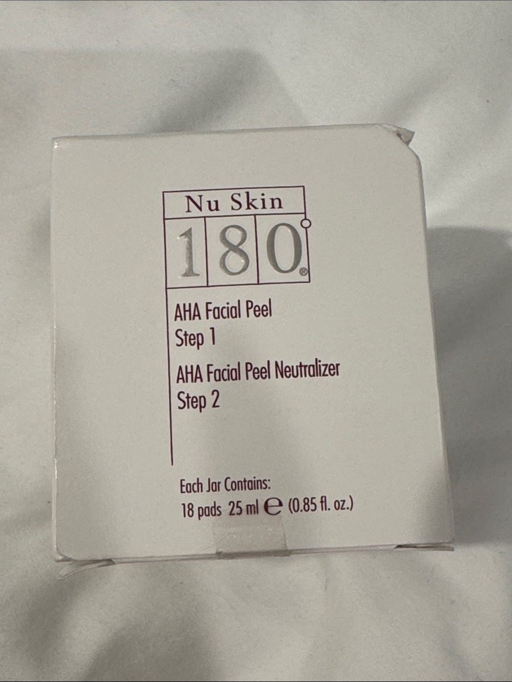 Skin Nu Skin 180 AHA Facial Peel - New and sealed.